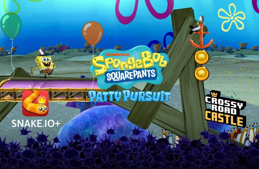 رویدادهای ویژه باب‌اسفنجی در بازی‌های Apple Arcade